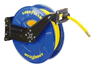 Heavy-duty SBR Rubber Goodyear retractable air water hose reel Max.300PSI