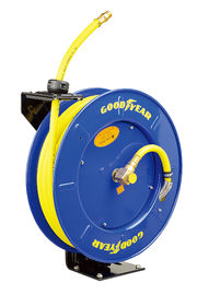 Goodyear Steel Spring Driven Low Pressure air water retractable hose reel 20m hose