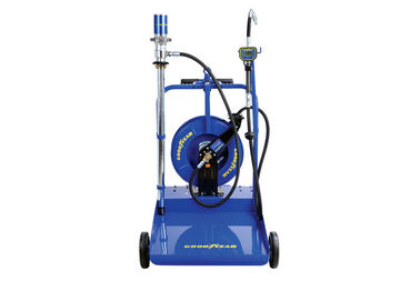 Goodyear Industrial 3:1 Mobile Oil Pump Kit w/Hose Reel for 400lb Drums
