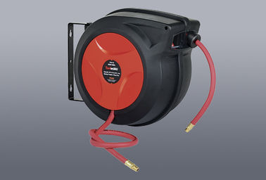 Spring Driven 3/8&quot; 15M Air And Water Hose Reel  impact resistant  sturcture