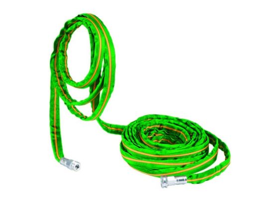 Durable and light weight FABRIC WATER HOSE with 100ft length