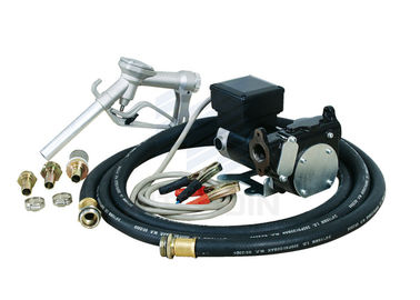 Fuelworks 10304010A 12V 10GPM Fuel Transfer Pump Kit with 13' Hose and Manual Nozzle