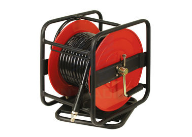 Universal Rotation Air And Water Hose Reel For PU / PVC / Hybrid / Polymer Hose