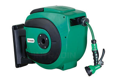 Auto Rewind Air And Water Spring Driven Hose Reel With 0.9 Meter Lead In Hose