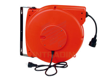 Oil Proof Heavy Duty Retractable Electric Cable Reels Length 10m - 15m Cable