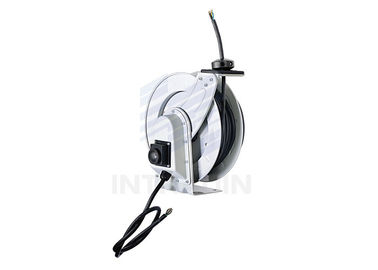 Waterproof 380V 5 Core Electric Steel Cable Reel With Baked - On Powder Coat Finish