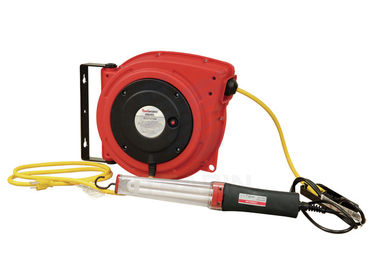 Unique Socket Lock Electric Cable Reel 50'' With 11W Fluorescent Lamp