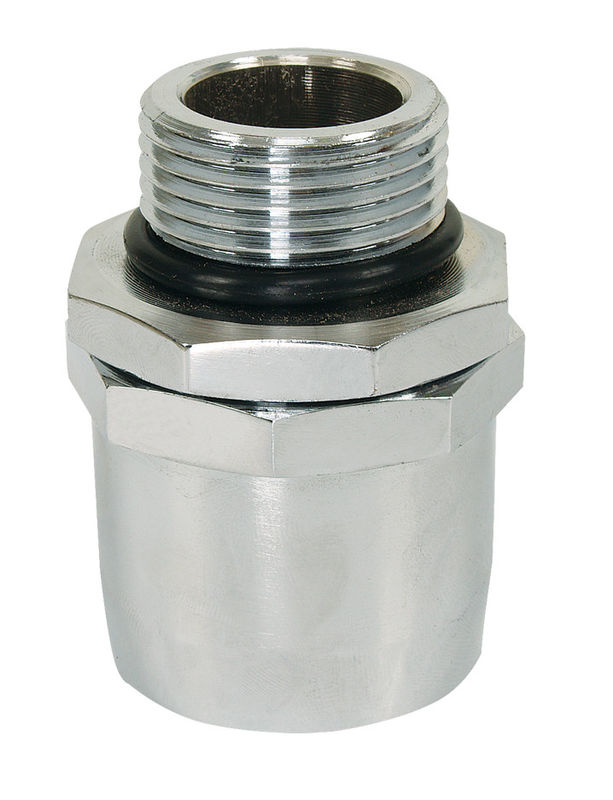 NPT Male Steel Forged Hydraulic Hose Connector For Hydraulic / Fluid Conveying Systerm