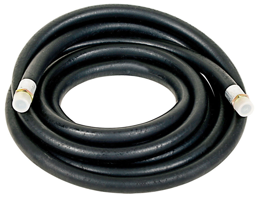 13FT / 4M 300PSI / 20BAR Delivery Nitrile Rubber Hoses With Crimped Ends