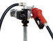Explosion Proof fuel oil pumps transfer 20GPM / 76LPM with 12/24/120V motor and lockable nozzle holder extensible tube