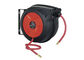 Spring Driven 3/8&quot; 15M Air And Water Hose Reel  impact resistant  sturcture