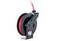 Spring Driven Air And Water Hose Reel , Four Direction Non - Snog Hose Roller