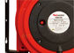 Impact Resistant Polypropylene Electric Cable Reel With Over Load Breaker Red
