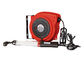 15 Meters Lengh Electric Cable Reel with LED And Fluorescent Work Lamp